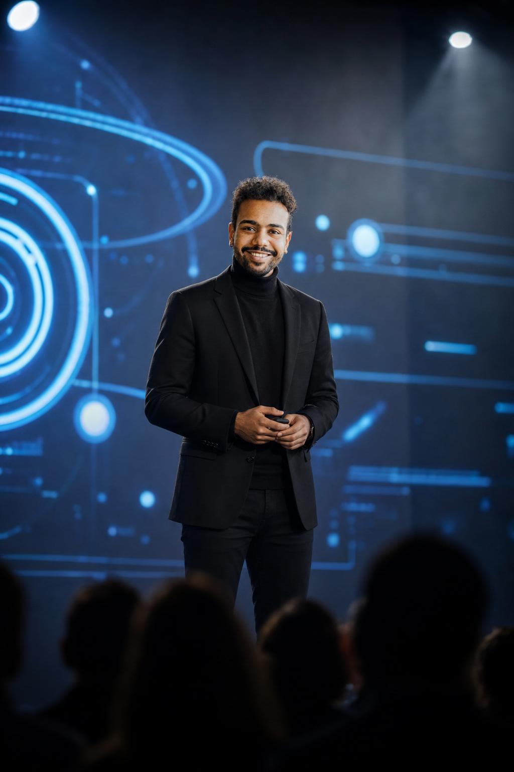 AI Startup Founder Launch Event Prompt result example