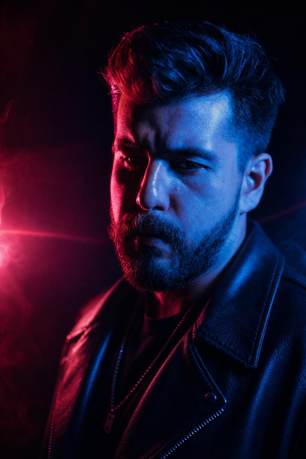 Viral Album Cover Portrait Prompt result example